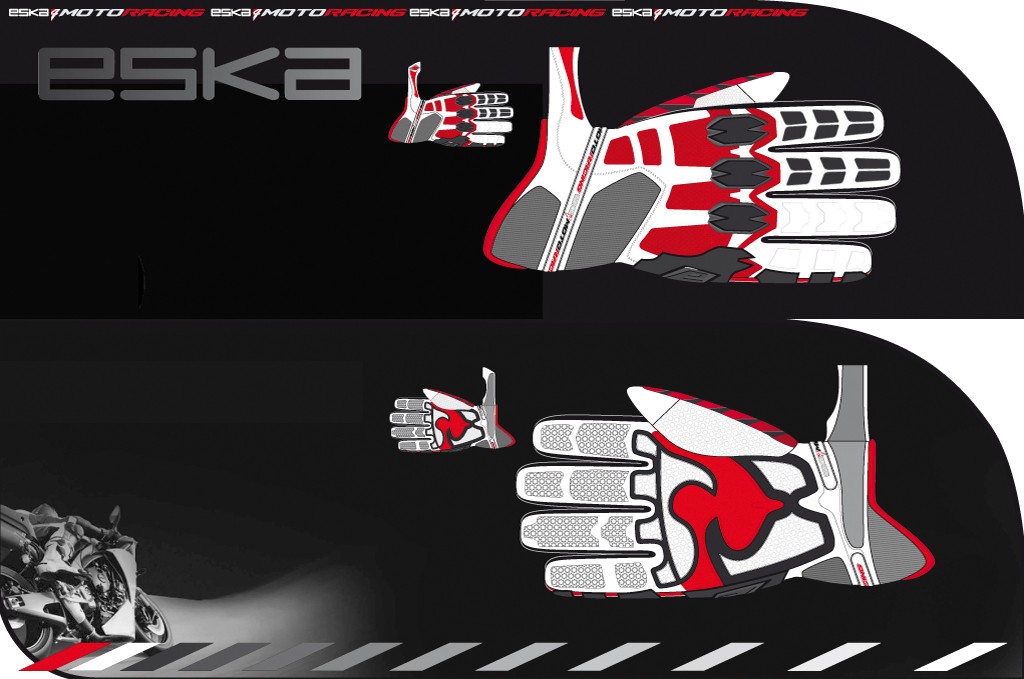 gloves | ESKA | Racing moto glove