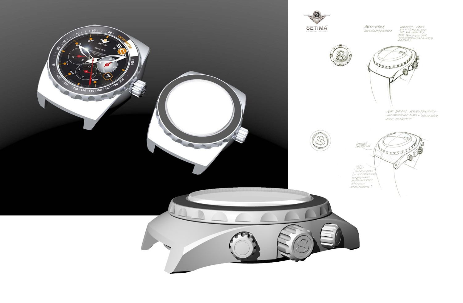 product | SETIMA | Overall wrist watch concept